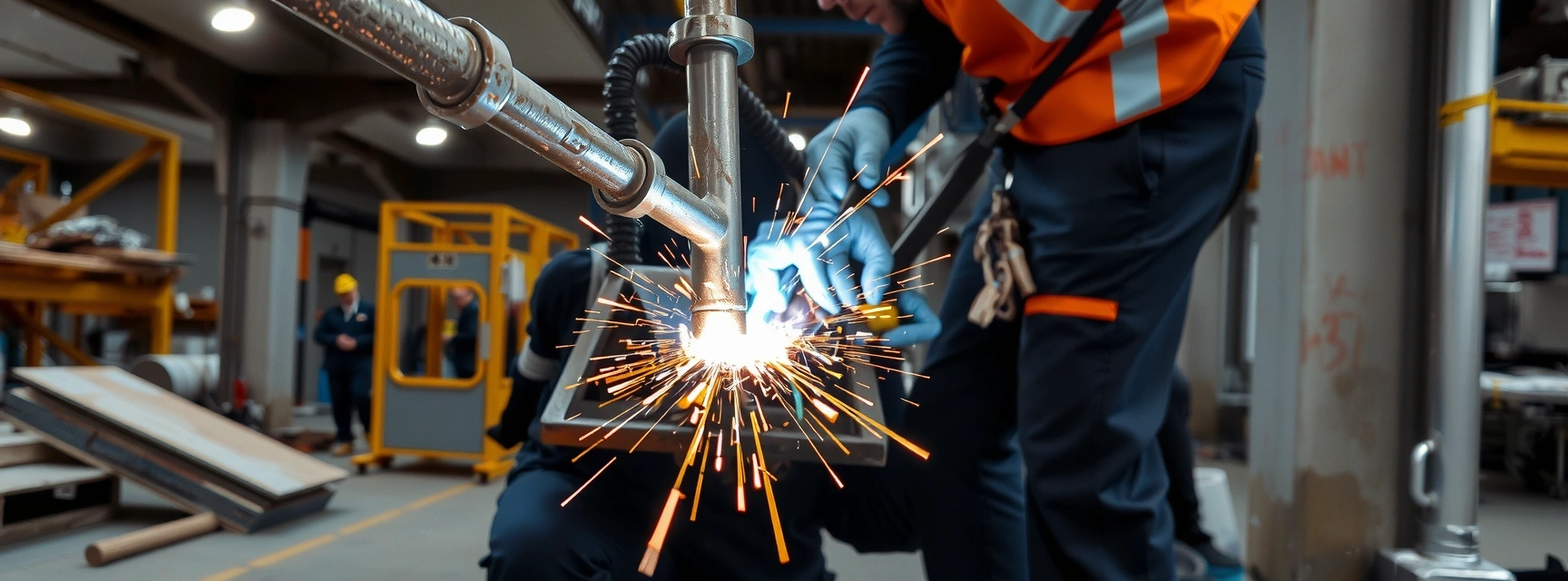 Detalle de estructura de acero